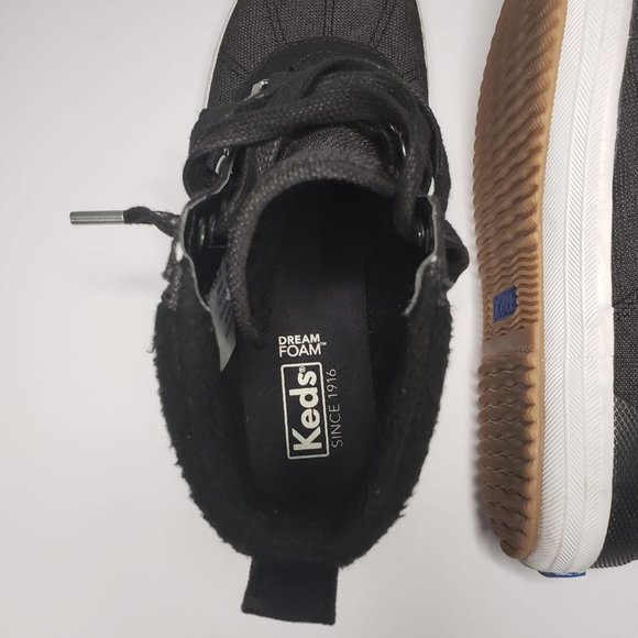 Keds Women Size 6 High Top Faux Fur Fall Winter - Picture 7 of 8